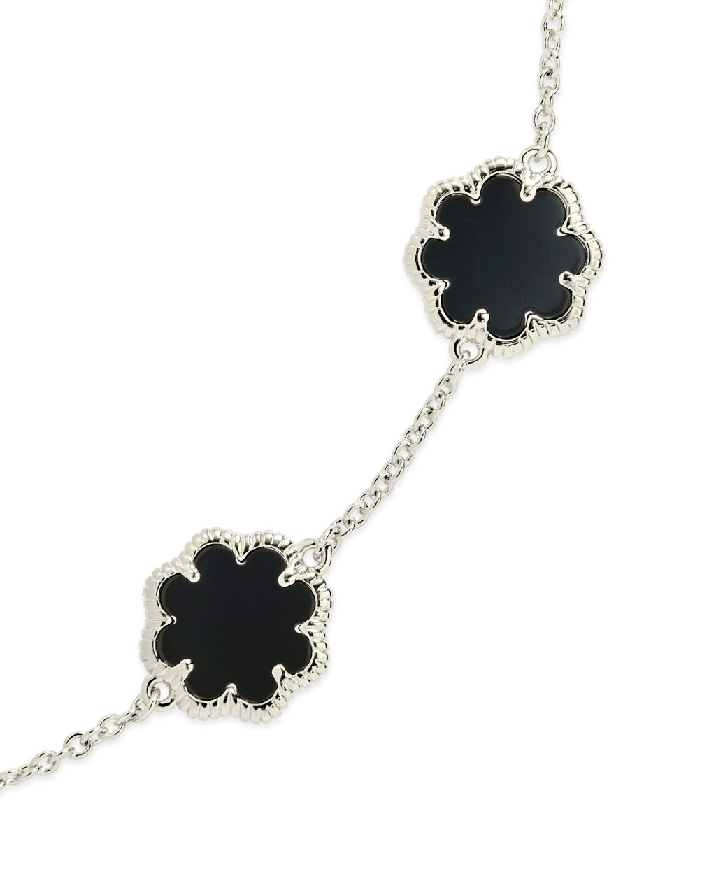 Rose Petal Station Bracelet for Women - Dainty Floral Charm Adjustable Bangle for Everyday Wear, Gift for Her, Wedding, Anniversary & Special Occasions