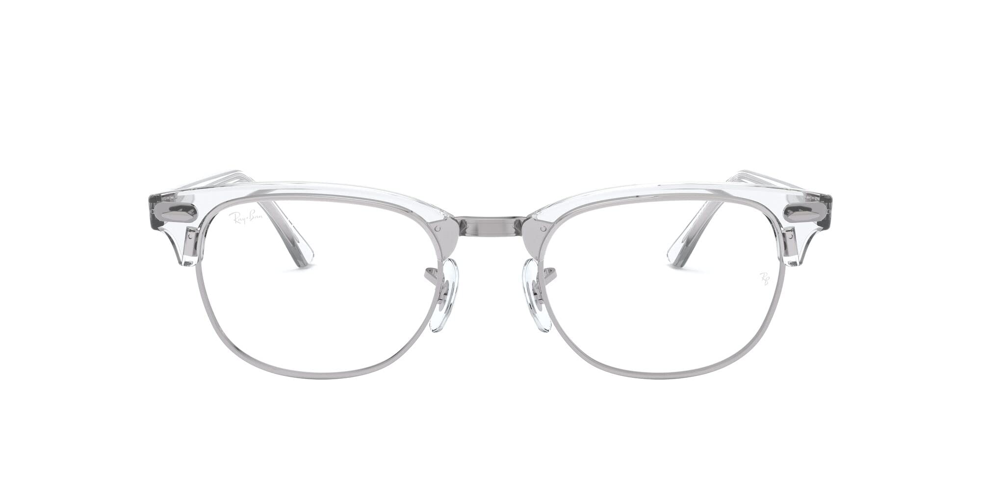 Ray-Ban Rx5154 Clubmaster Square Prescription Eyeglasses Frames - Classic Retro Style for Men & Women - Perfect for Work, Reading & Everyday Wear