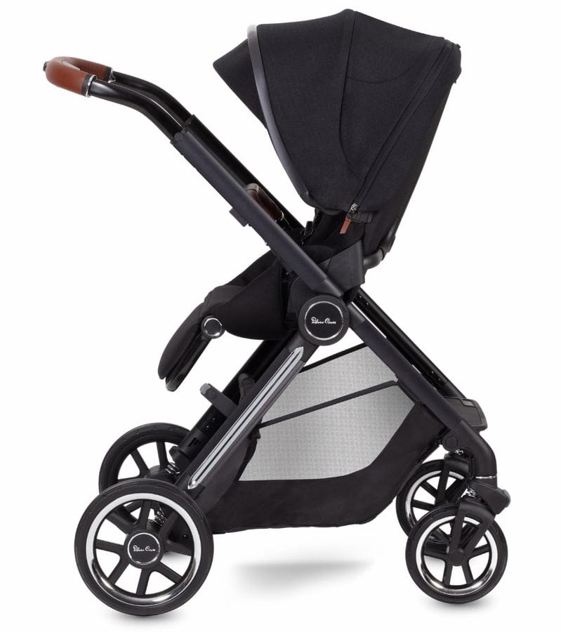 Silver Cross Reef Stroller with Folding Bassinet - Lightweight Compact Travel Baby Stroller for Newborns & Toddlers - Perfect for Shopping, Travel & Daily Walks