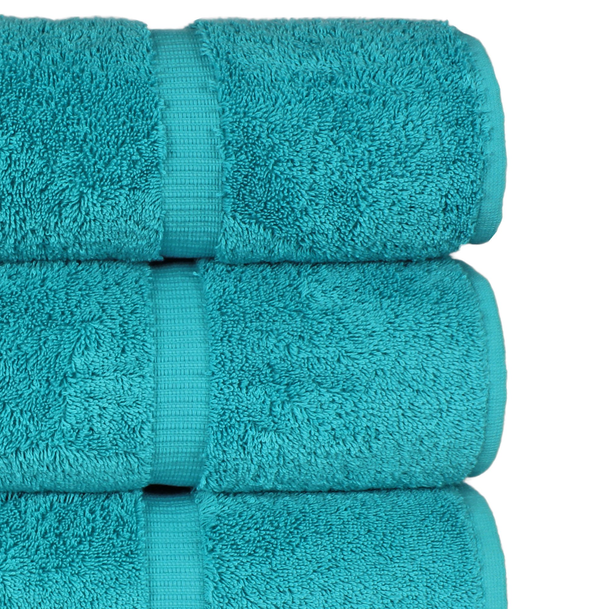 Premium 100% Cotton Turkish Bath Towels Set of 4 - Soft & Absorbent 27