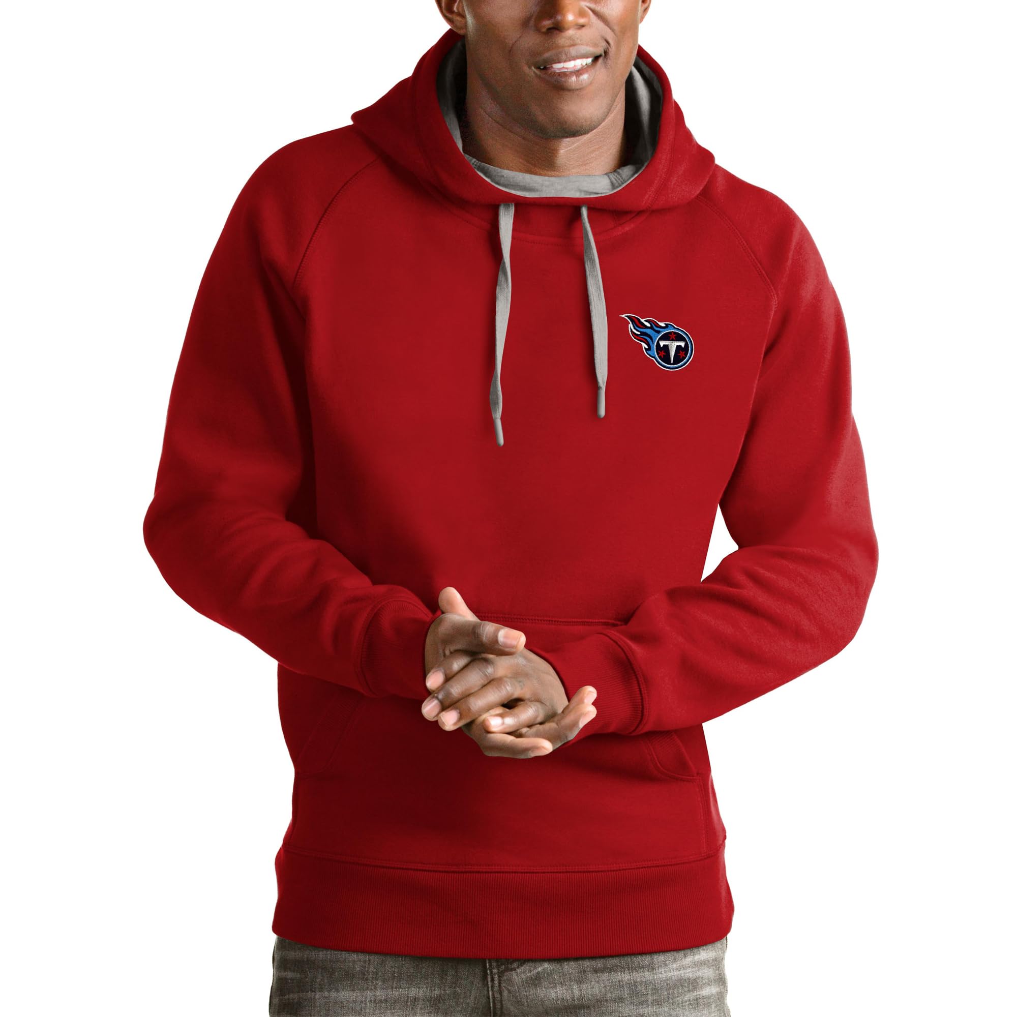 Antigua Men's Hoodie - Soft & Comfortable Pullover Sweatshirt for Casual Wear, Outdoor Activities & Gym Workouts