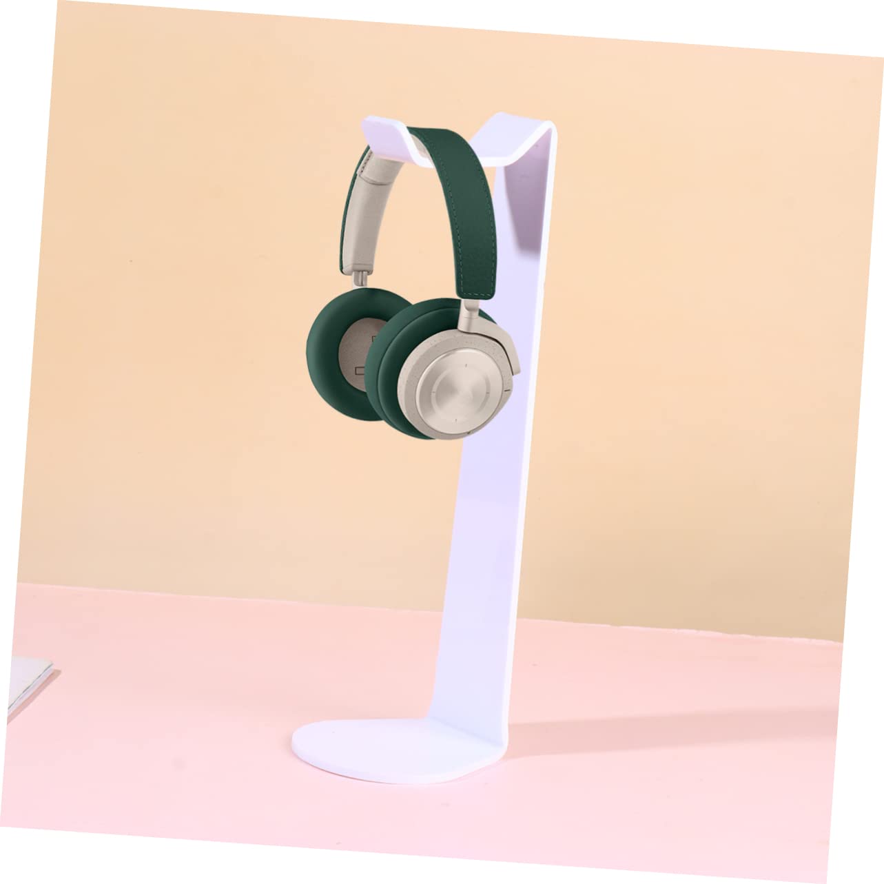 IMIKEYA Headphone Stand - Adjustable Gaming Headset Holder with Non-Slip Base, Earphone Display Rack for Desk Organization - Perfect for Gamers, Streamers & Office Workspaces