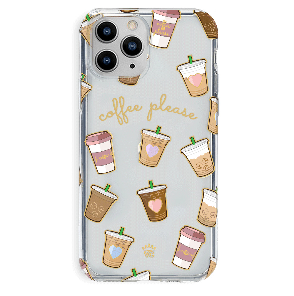 Premium Coffee First iPhone Case - Stylish & Durable Phone Cover for iPhone [Models] - Perfect for Coffee Lovers, Office Use & Daily Protection