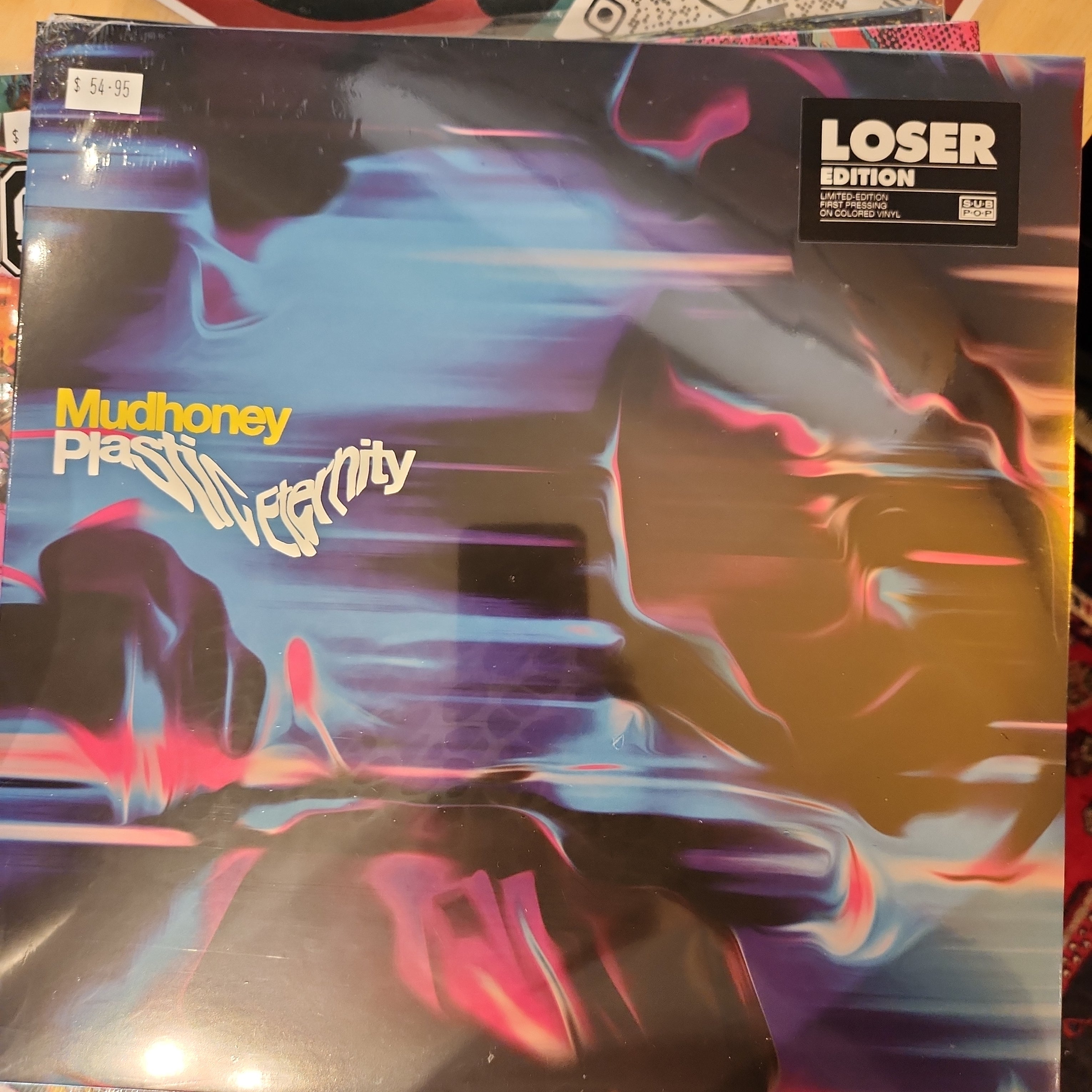 Mudhoney Plastic Eternity Limited Edition Colored Vinyl LP Record - Alternative Rock Music for Collectors & Audiophiles, Perfect for Home Listening & Music Enthusiasts