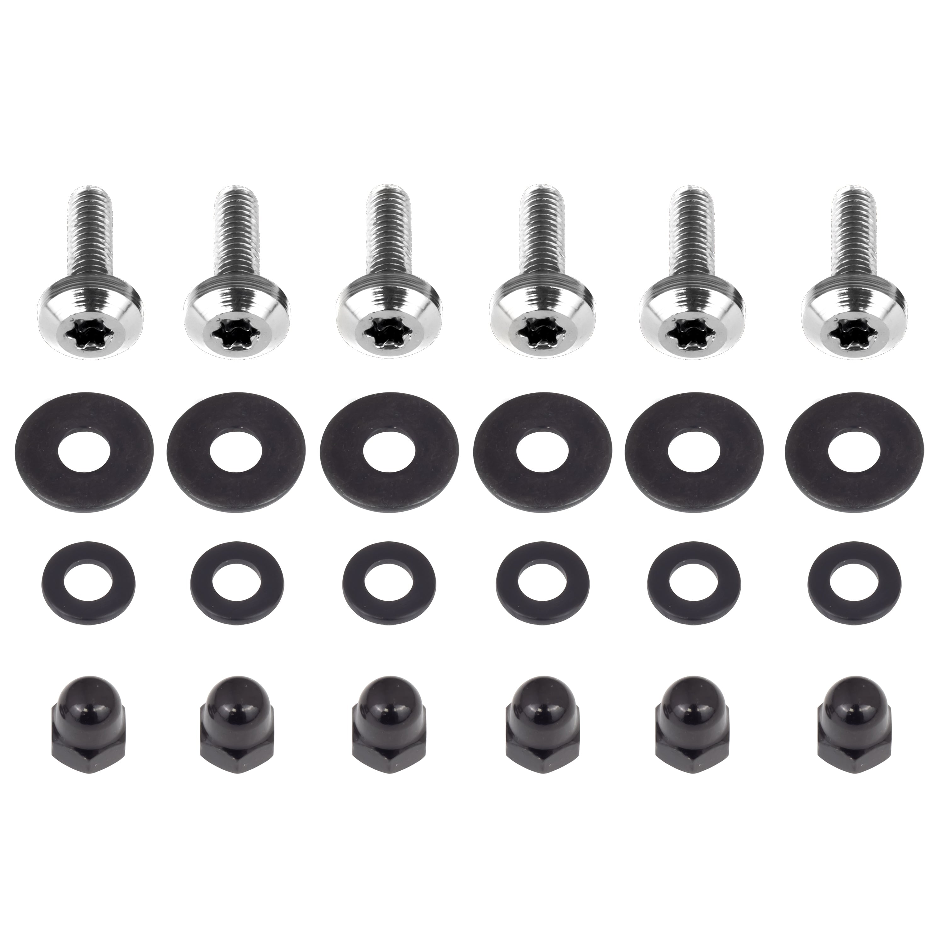 Premium Aluminum T25 Windshield Bolts for Harley & Memphis Shades Road Warrior Fairing - Durable Motorcycle Accessories for Enhanced Wind Protection & Style on Long Rides