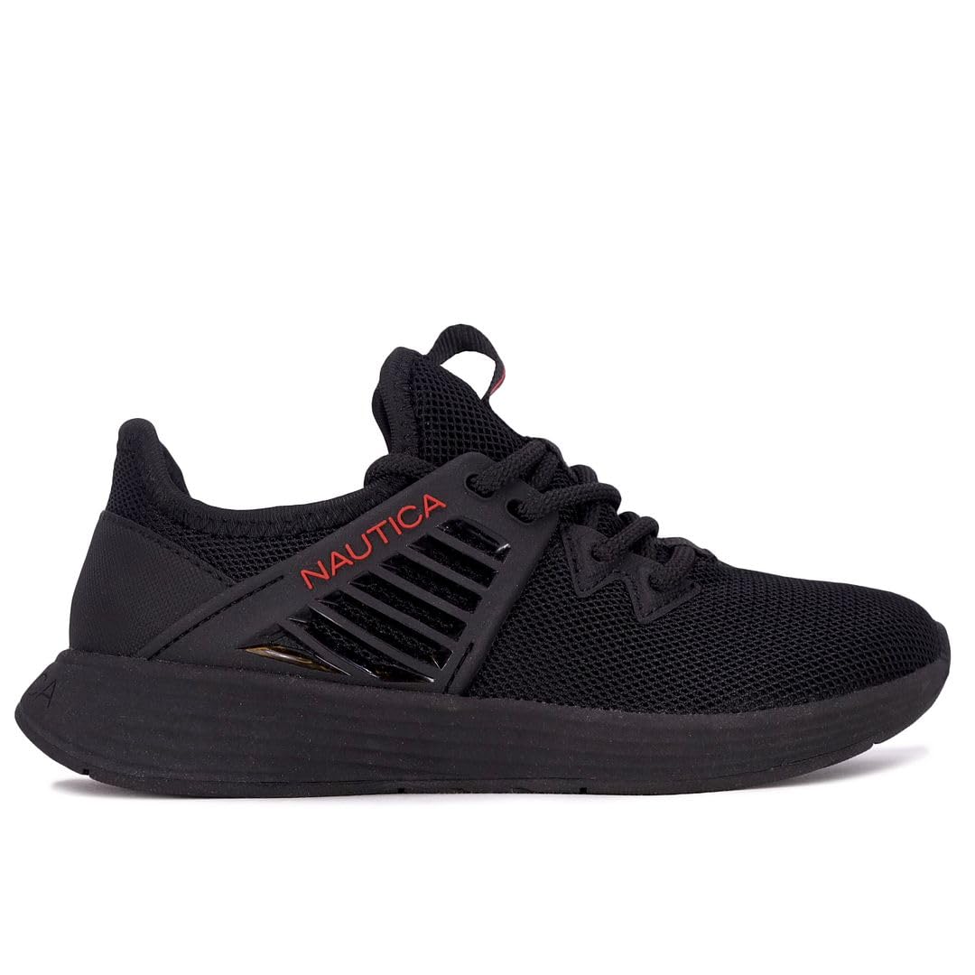 Nautica Kids Lace-Up Sneakers - Comfortable Running Shoes for Boys & Girls | Little Kid & Big Kid Sizes | Perfect for School, Play & Everyday Wear