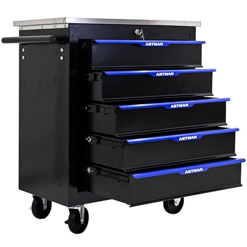 5 Drawers-blue