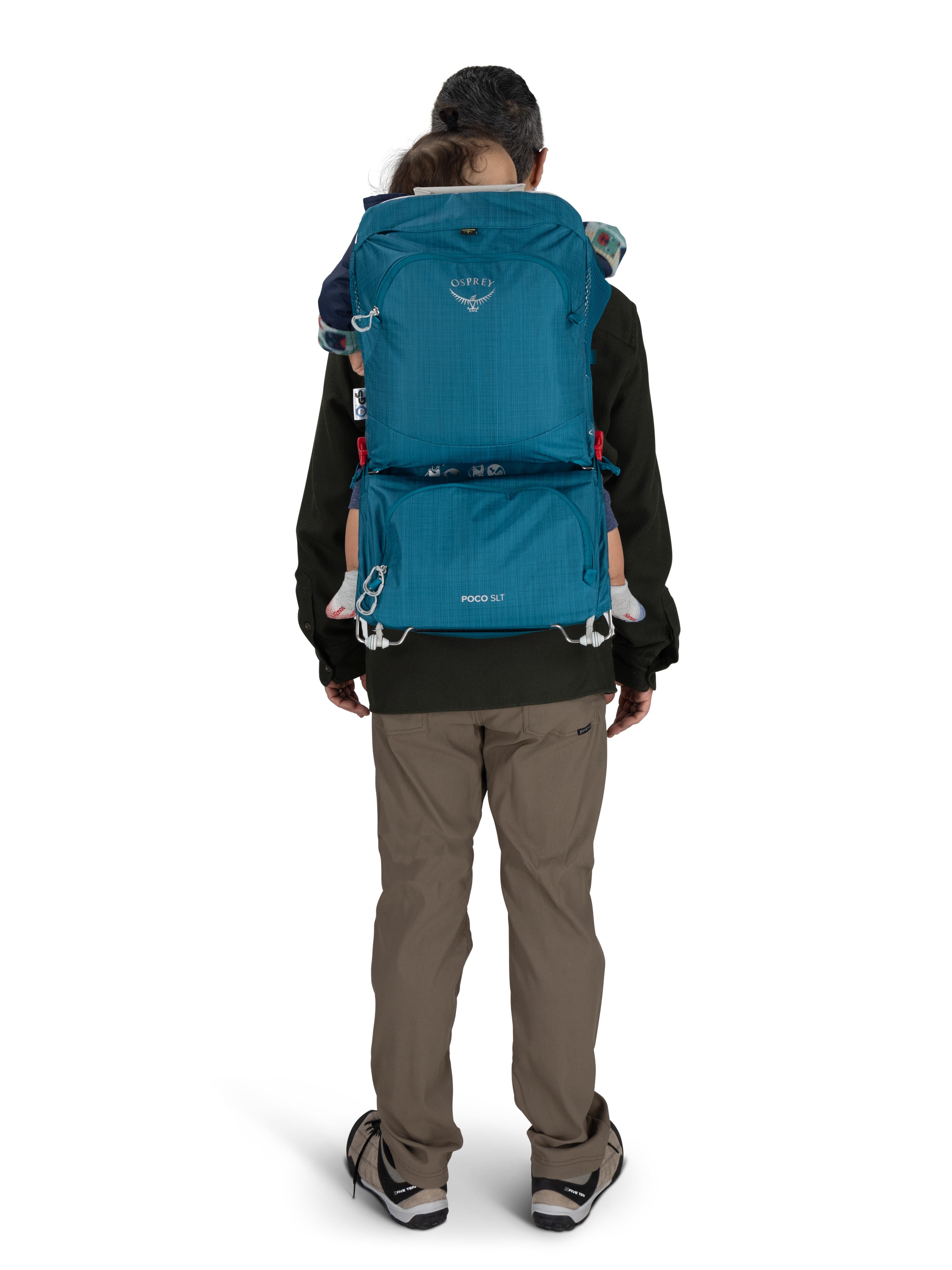 Osprey Poco SLT Child Carrier Backpack - Lightweight & Ergonomic Baby Hiking Carrier for Outdoor Adventures, Travel & Daily Use