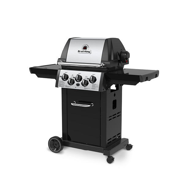 Broil King Monarch 390 BBQ Grill - Natural Gas Outdoor Grill with 3 Stainless Steel Burners | Perfect for Backyard BBQs, Patio Cooking & Family Gatherings