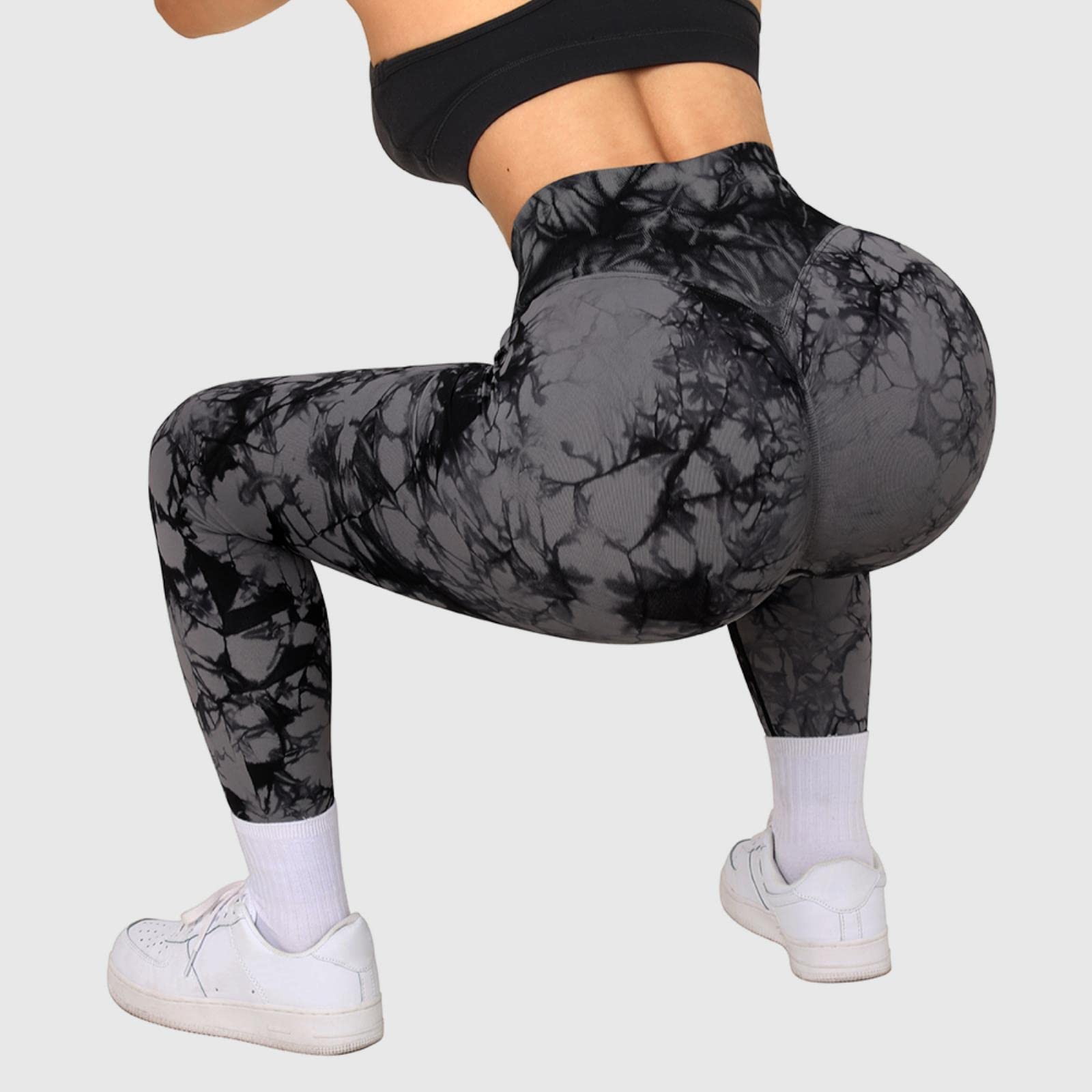 Women's High-Waisted Seamless Yoga Leggings - Workout Gym Pants for Running, Fitness & Cross Training - Comfortable Booty Lifting Leggings for Yoga, Pilates & Lounge Wear