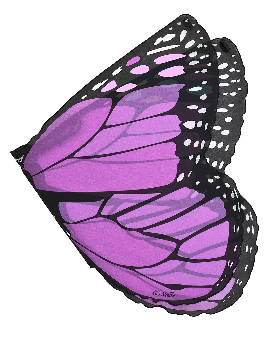 Purple Monarch Wings Plush Toy - Soft & Cuddly Stuffed Animal for Kids & Adults | Perfect for Gifts, Bedroom Decor, and Comforting Hugs