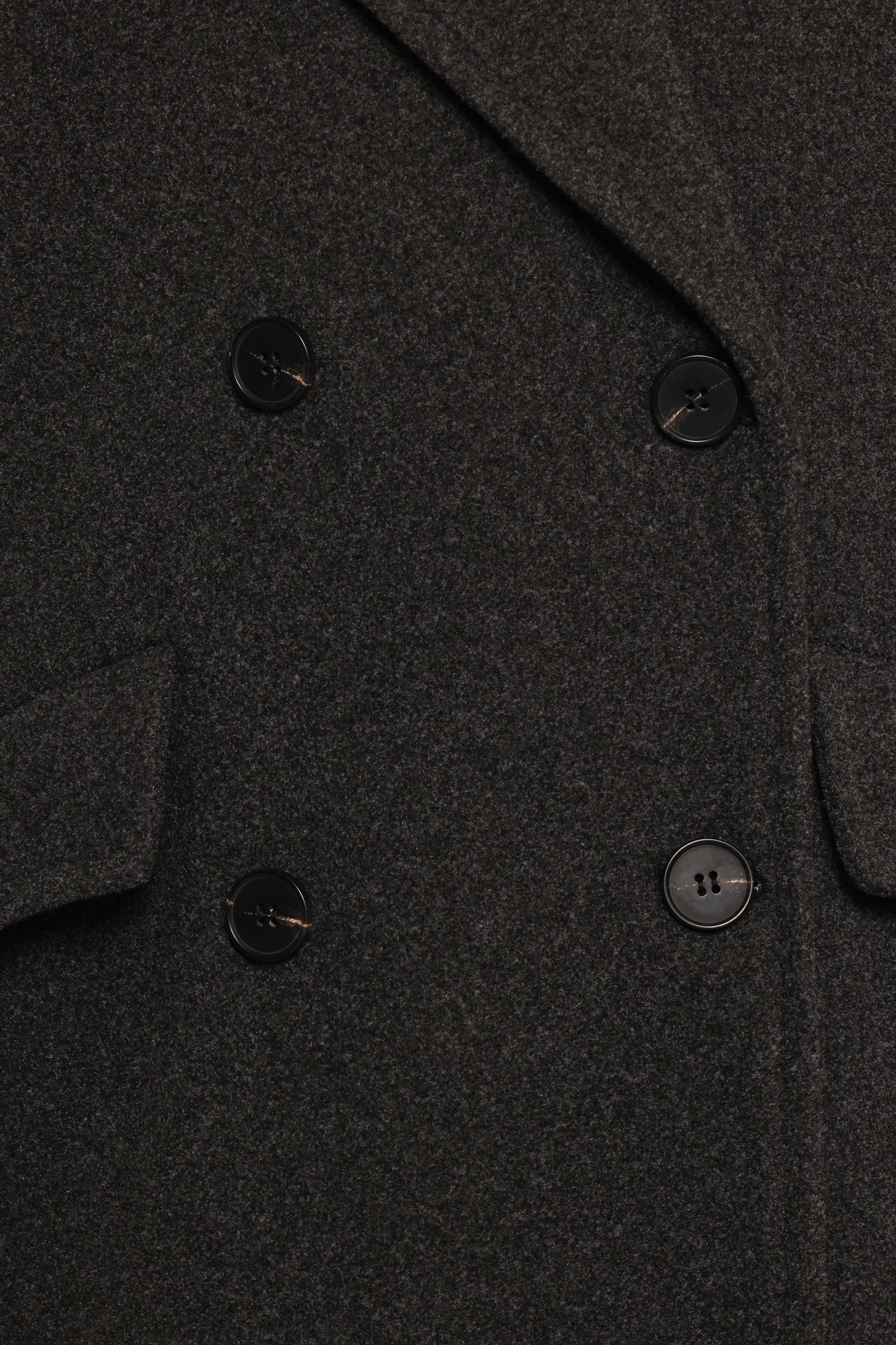 Brylie Oversized Coat for Women - Charcoal Gray Winter Trench Coat - Perfect for Office, Travel & Casual Outfits