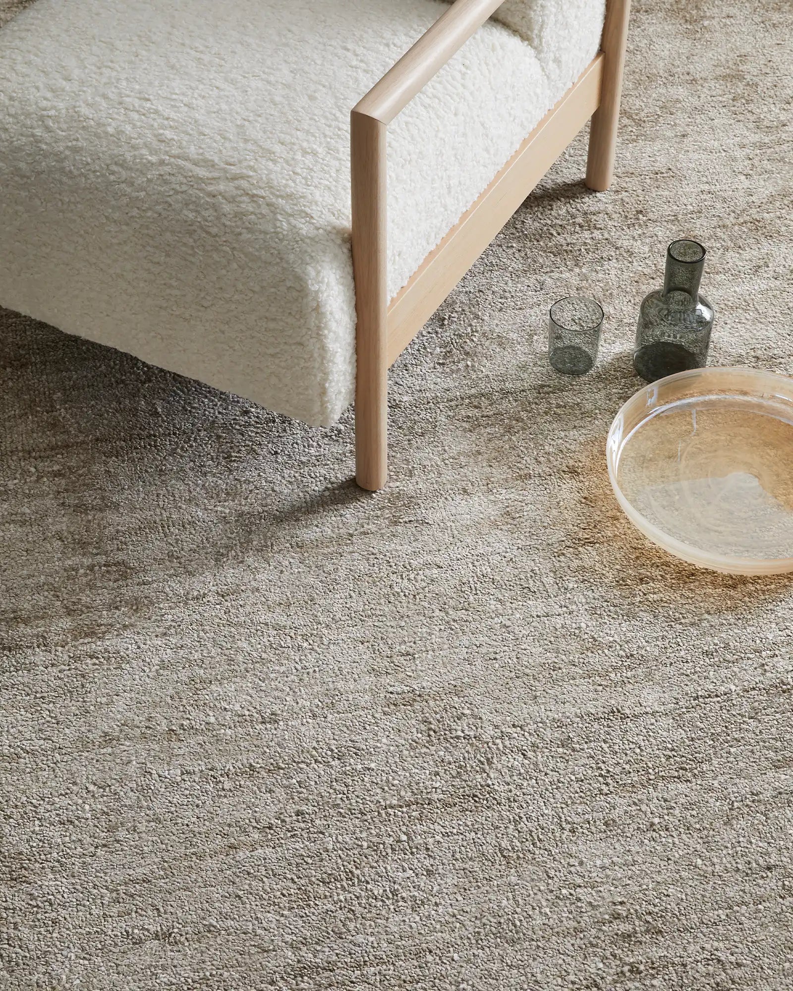 Luxury Almonte Faux Mink Rug - Ultra Soft Plush Shaggy Carpet for Bedroom, Living Room & Nursery - Premium Home Decor Accent