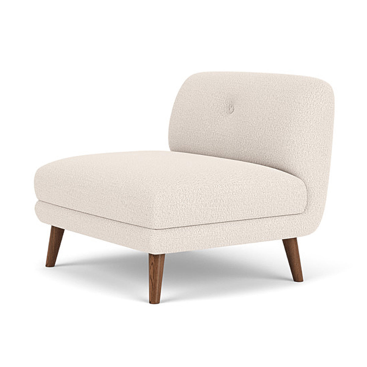 Alfred Boucle Modular Armless Sectional Sofa - Modern Comfort for Living Room, Lounge & Office Spaces