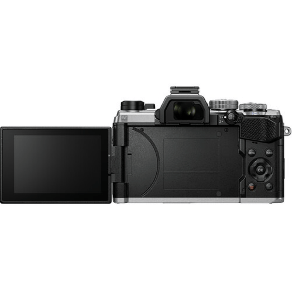 OM SYSTEM OM-5 Mirrorless Digital Camera (Silver) - Compact & Lightweight for Travel, Vlogging & Outdoor Photography