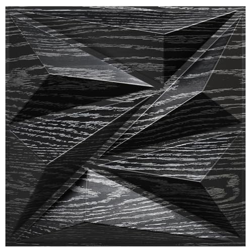 Black Wood Mixed Silver