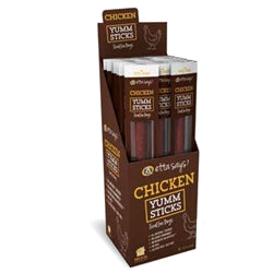 Etta Says! Chicken Yumm Sticks for Dogs - Natural Dog Treats for Training, Chewing & Dental Health - Perfect for Small, Medium & Large Breeds