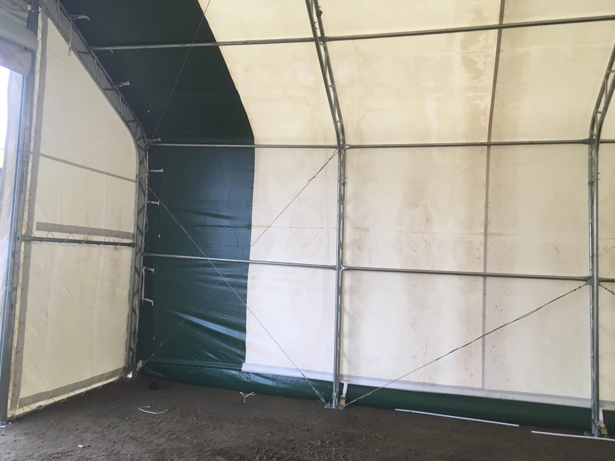 30' Wide Double Truss Storage Building - Heavy Duty Portable Shelter for Farm, Industrial & Commercial Use | Durable Outdoor Storage for Equipment, Vehicles & Supplies
