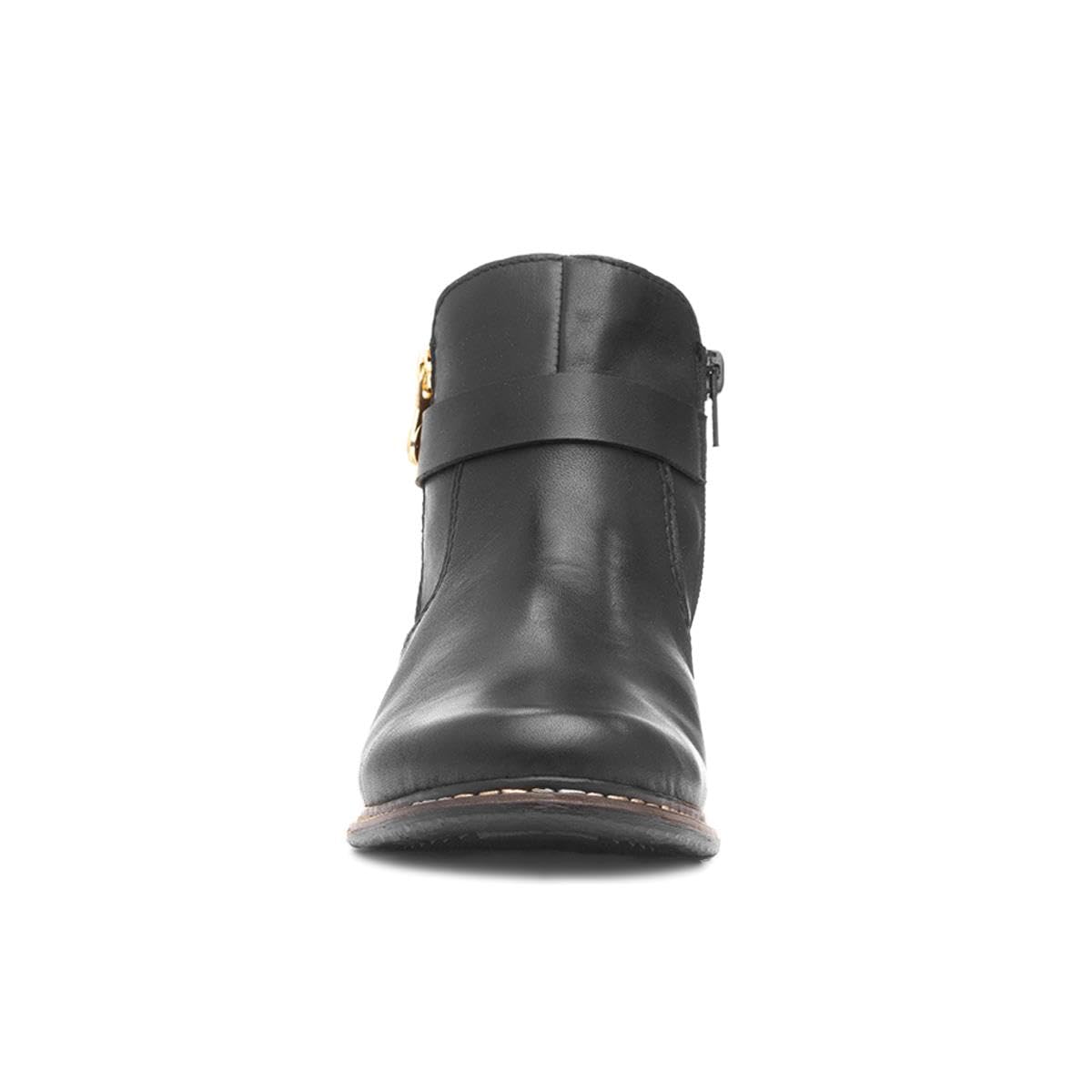 Rieker Women's Z4959-00 Lugano Side Buckle Ankle Boots - Comfortable & Stylish Winter Boots for Women, Perfect for Office, Casual Outings & Cold Weather