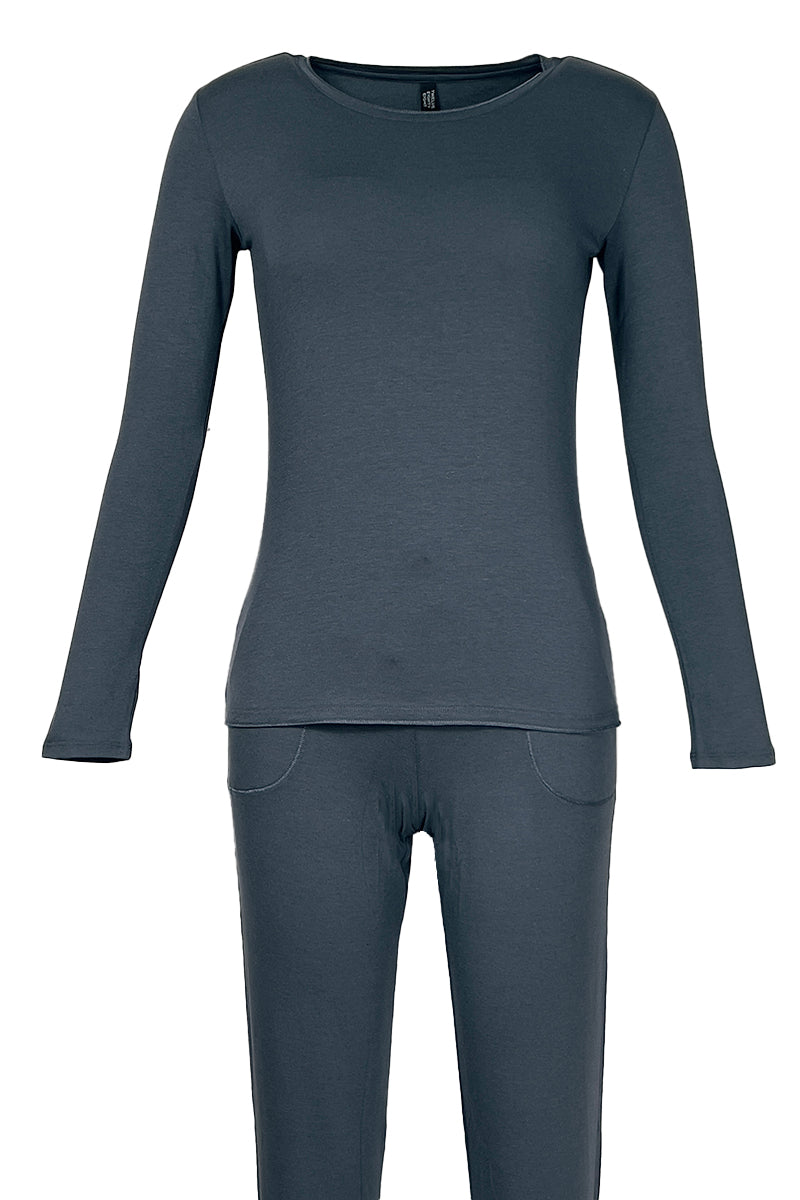 Premium Long Sleeve Crew Neck T-Shirt for Men & Women | Soft Cotton Comfort Fit Basic Tee | Casual Wear, Layering & Everyday Outfits