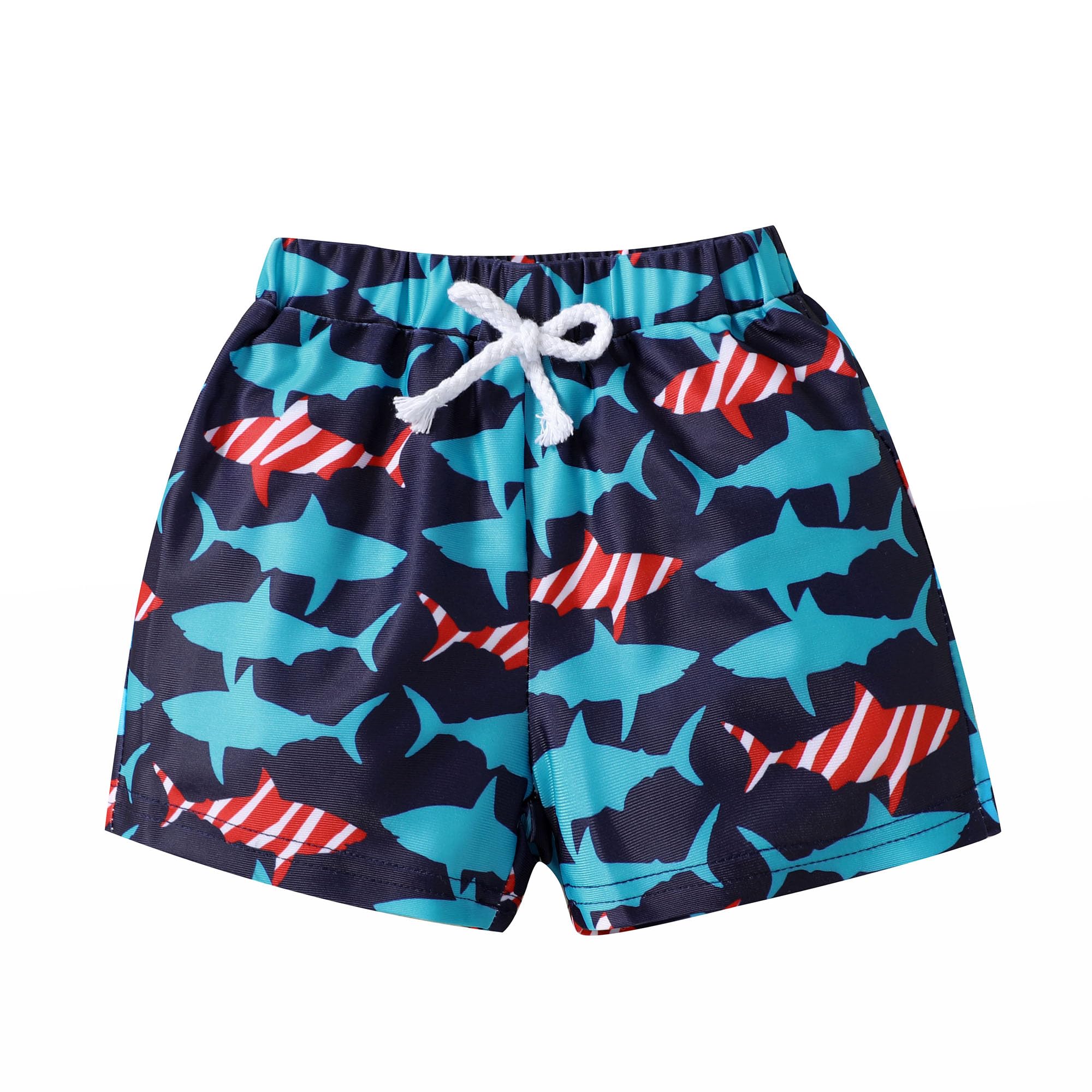**Boys Swim Trunks for Toddlers - Quick Dry Baby Boy Bathing Suit with UPF 50+ Sun Protection - Perfect for Pool, Beach & Water Play**