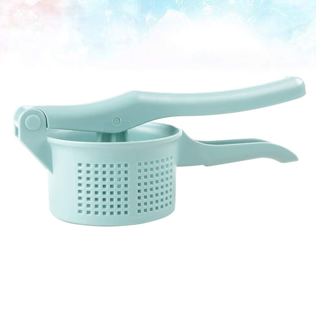Premium Stainless Steel Potato Masher - Heavy Duty Handheld Potato Ricer & Presser for Smooth Mashed Potatoes - Perfect for Kitchens, Restaurants, and Home Cooking