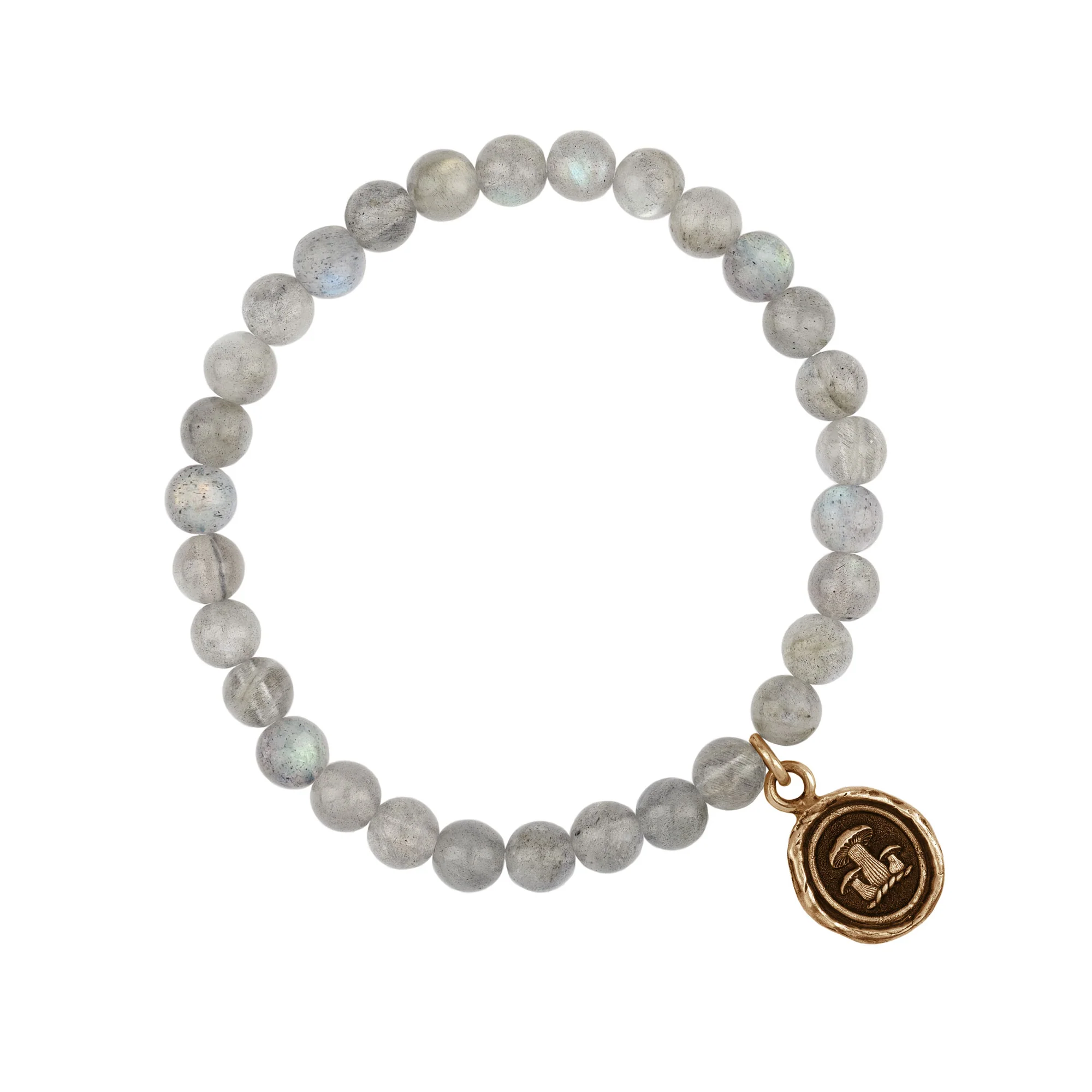 Natural Stone Stretch Bracelet for Women - Handmade Beaded Elastic Bracelet for Yoga, Meditation & Boho Fashion
