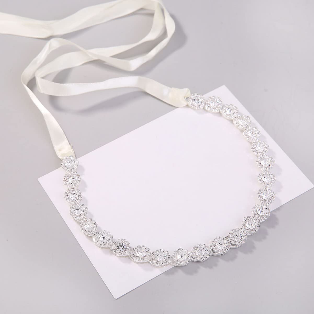 Vintage Rhinestone Bridal Tiara Headband - Elegant Crystal Hair Accessories for Bride Wedding, Party & Special Occasions