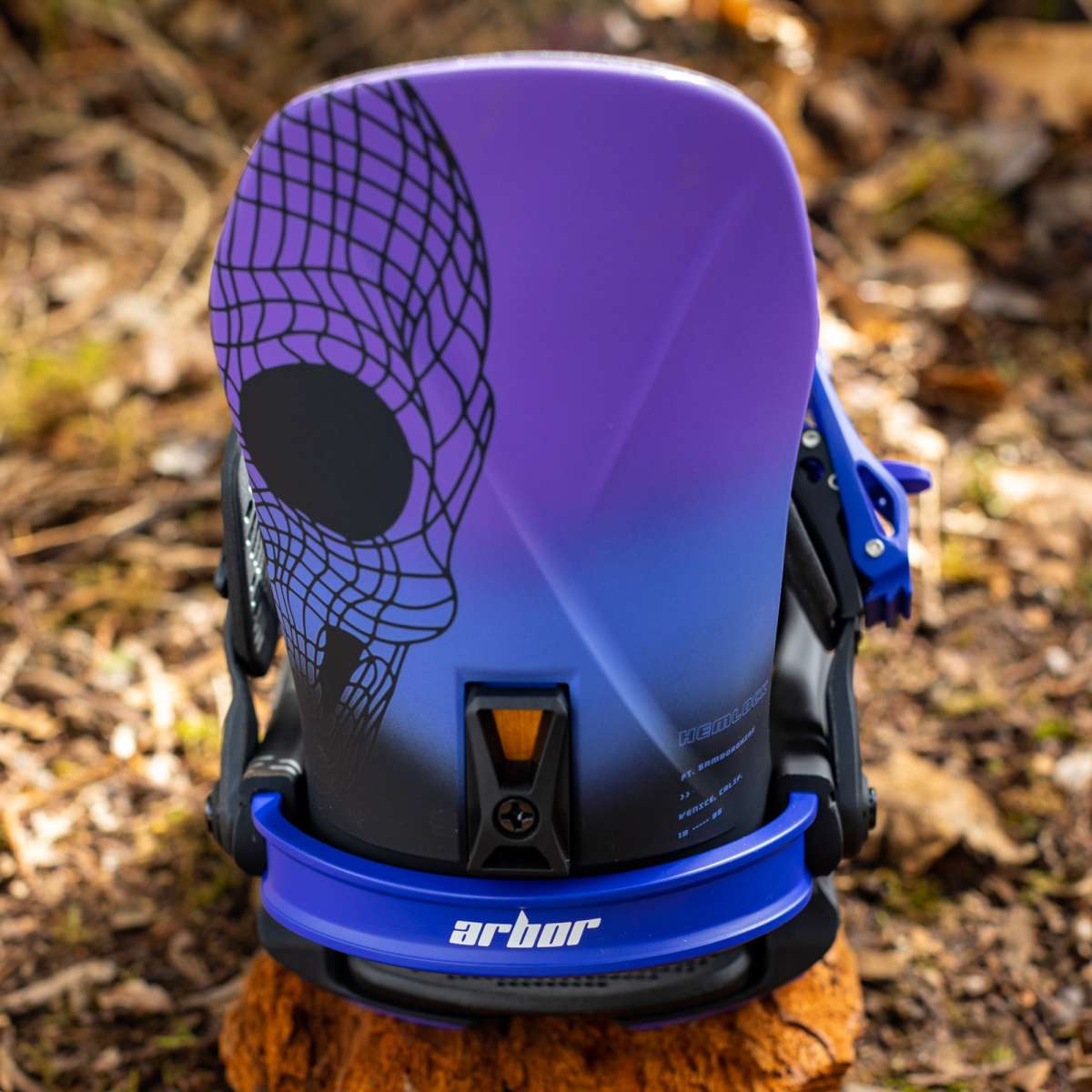 Arbor Hemlock Snowboard Bindings 2024 - Premium All-Mountain Snowboard Bindings for Men & Women - Perfect for Freeride, Powder & Backcountry Snowboarding