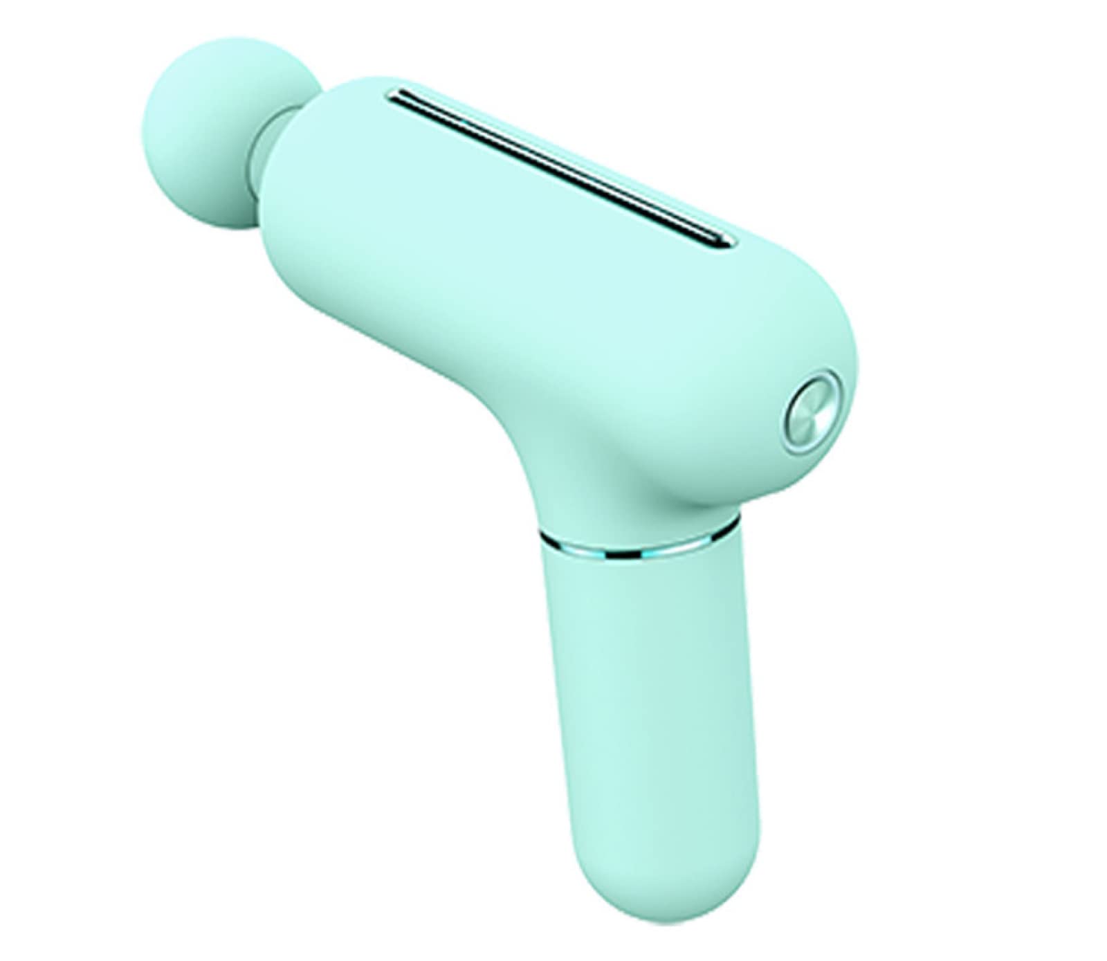 Mini Electric Fascia Massage Gun - Portable Muscle Massager with High Frequency Vibration for Neck, Back & Body Pain Relief - Perfect for Post-Workout Recovery & Home Relaxation - Blue