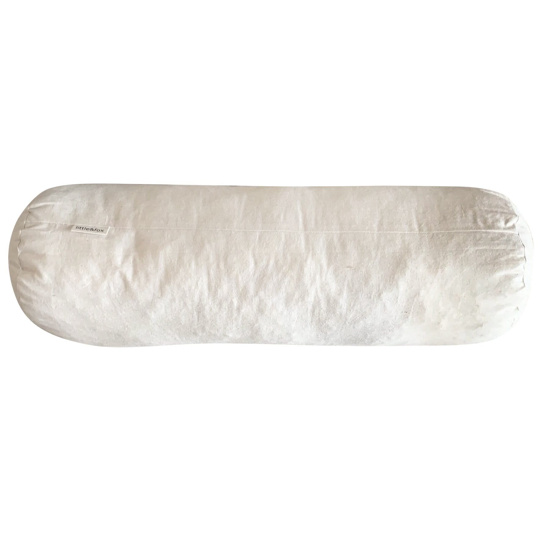 Premium 100% New Zealand Washed Wool Inner Bolster Pillow - 50x20cm - Soft & Hypoallergenic for Bed, Sofa, and Travel Comfort