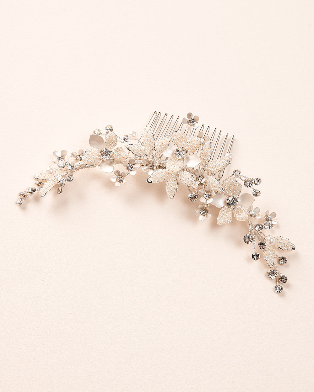 Willow Pearl Headpiece - Elegant Floral Hair Accessory for Weddings, Parties & Special Occasions | Perfect for Brides, Bridesmaids & Boho Fashion