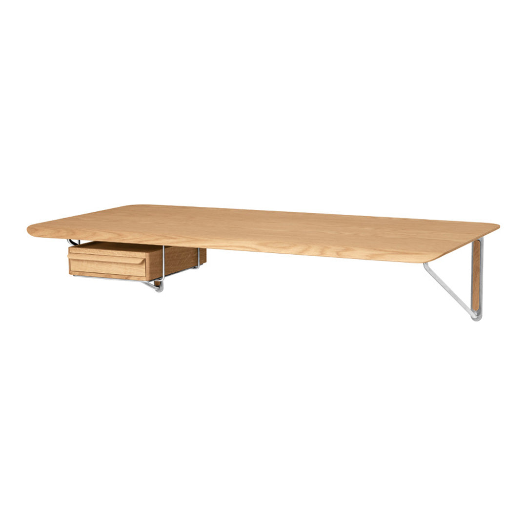 AB019 Wall-Mounted Desk with Drawer - Space-Saving Home Office & Study Workstation for Small Rooms