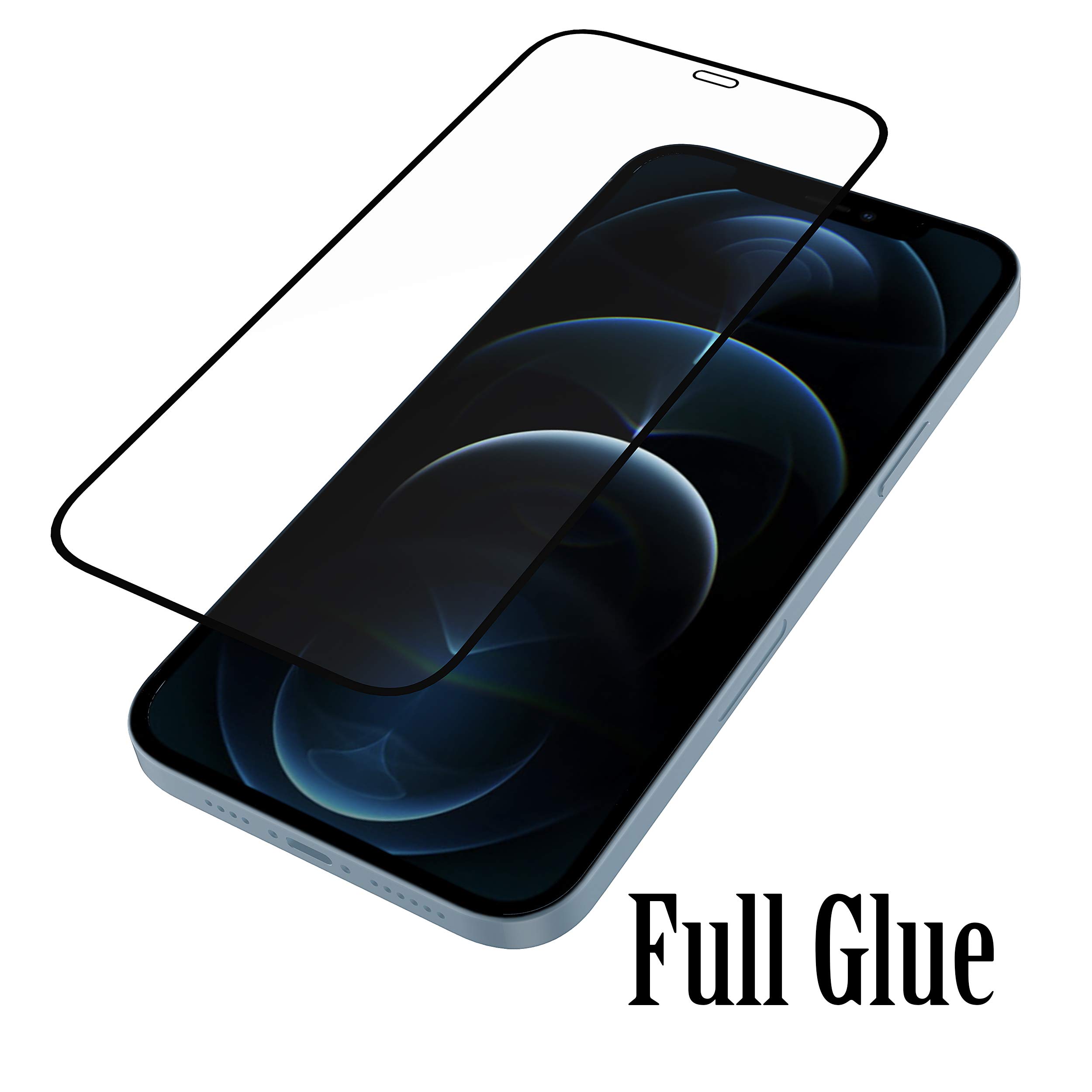 Rosebono 2-Pack Tempered Glass Screen Protector for iPhone 12 Pro Max (6.7 Inch) - Edge to Edge Full Coverage, Ultra Clear, Anti-Scratch & Bubble-Free - Perfect for Daily Use, Gaming & Outdoor Activities