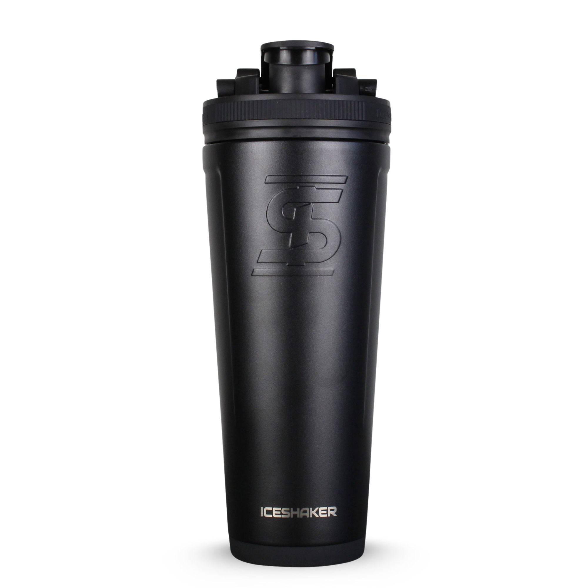 Premium Stainless Steel Ice Shaker Bottle - Leakproof Protein Shaker for Gym, Workouts & Travel - BPA-Free Fitness Water Bottle with Mixing Ball - Ideal for Protein Powder, Pre-Workout & Smoothies