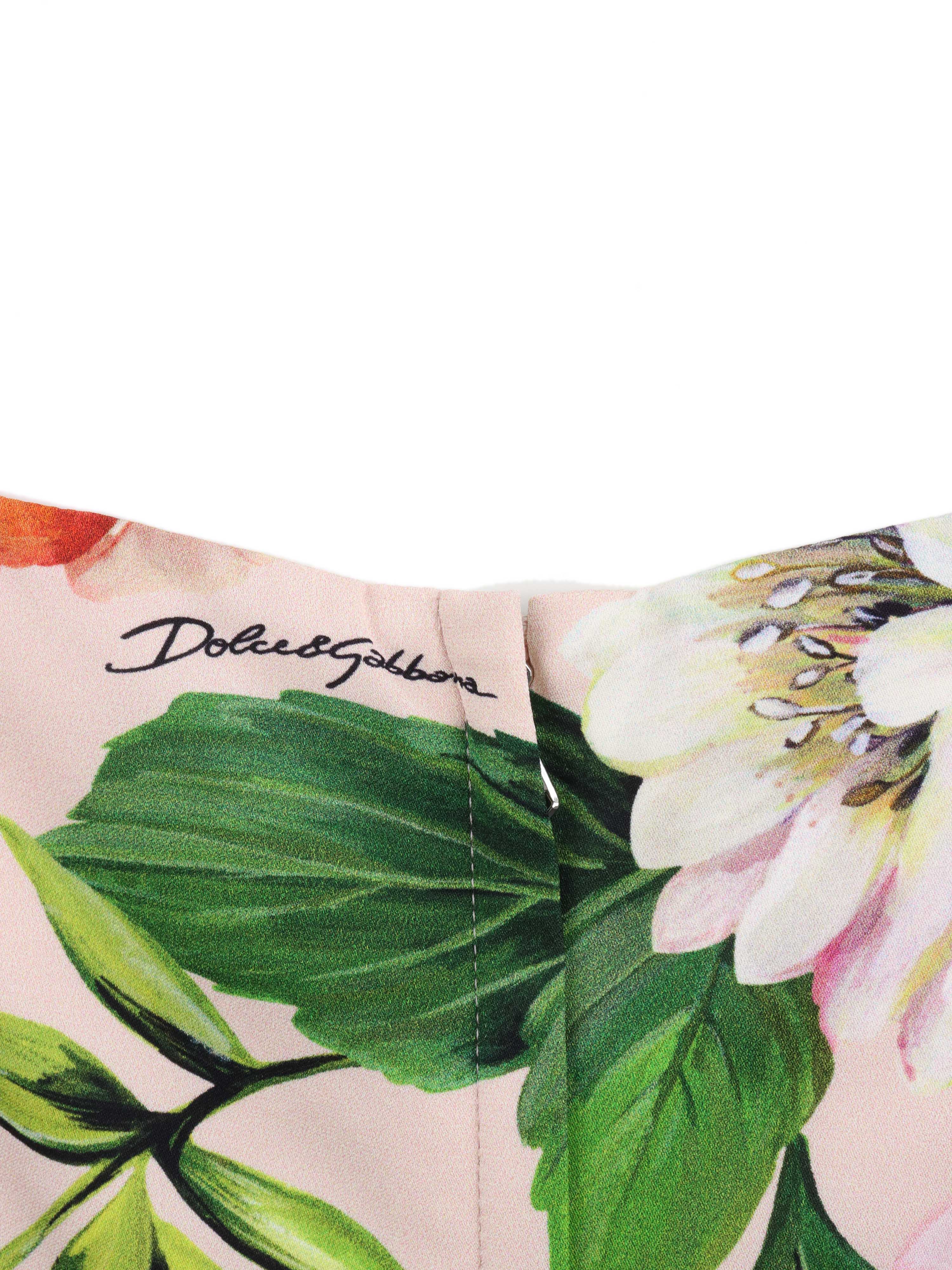 Dolce & Gabbana Women's Floral Print Bustier Top - Sexy Corset Style Lingerie for Date Night & Special Occasions