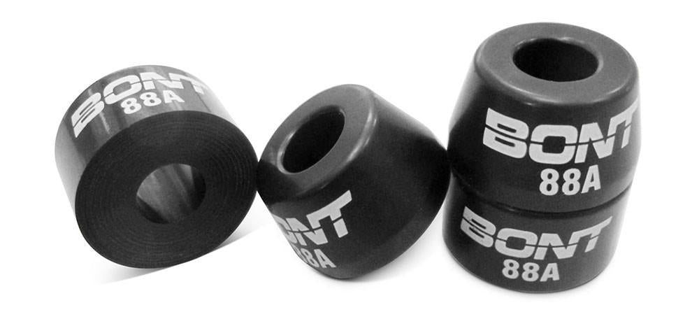 Bont Quad Cushions - 4 Pack Replacement Roller Skate Barrel Stoppers for Outdoor & Indoor Skating - Perfect for Derby, Rink, and Street Skating