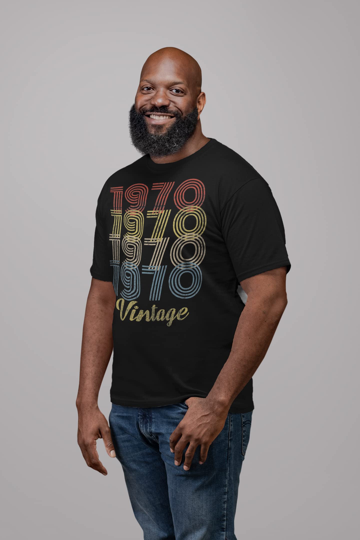 1970 Vintage Retro 55th Birthday Gift T-Shirt for Men - Funny 55 Year Old Birthday Present - Perfect for Parties, Gag Gifts & Special Occasions