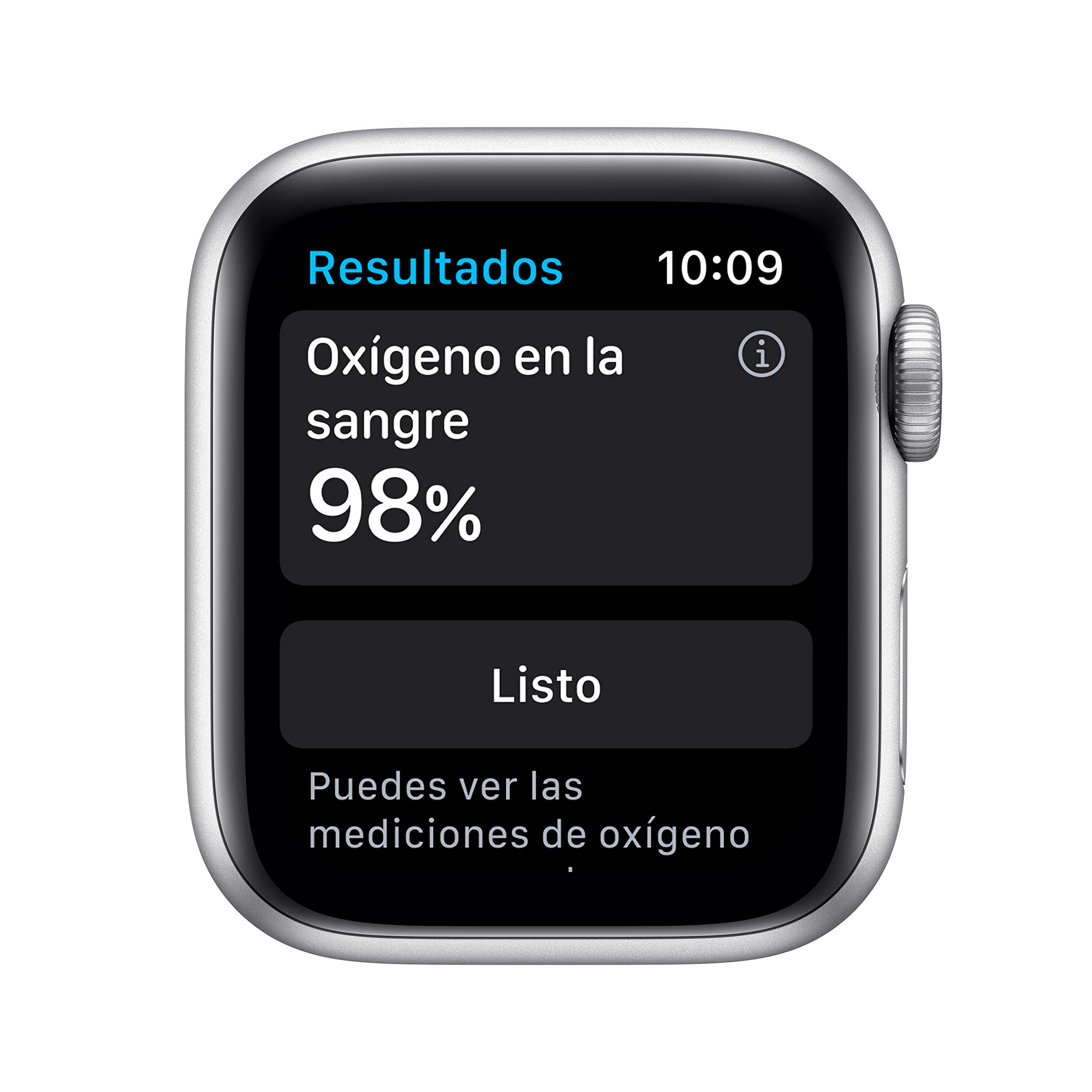 Apple Watch Series 6 (GPS + Cellular, 40mm) - Silver Aluminum Case with White Sport Band (Renewed) | Smart Watch for Fitness Tracking, Heart Rate Monitoring & Phone Calls | Perfect for Running, Swimming & Daily Wear