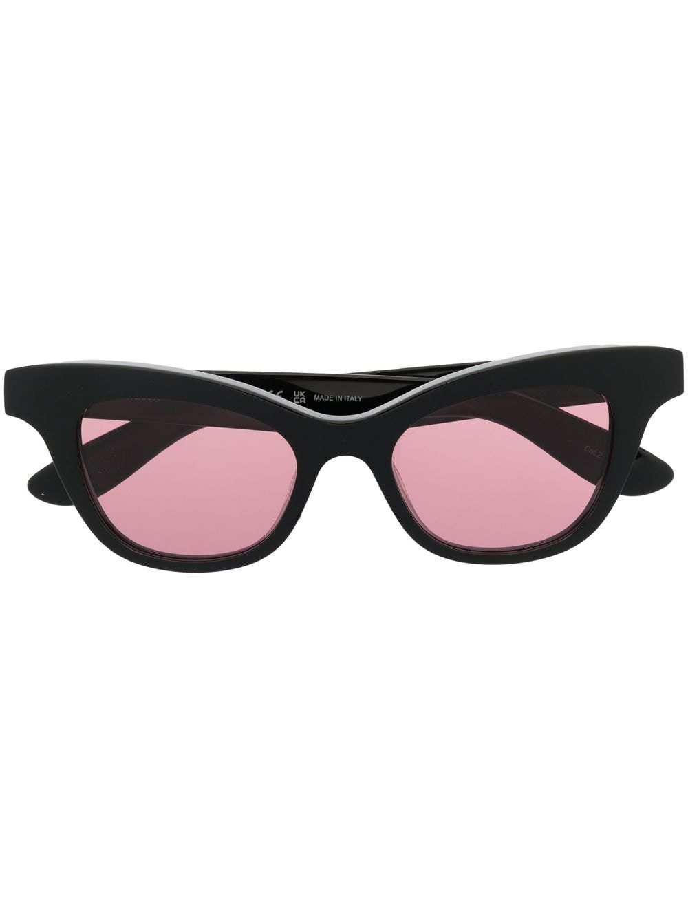 Alexander McQueen Black Sunglasses for Women & Men - Luxury Designer Shades for Fashion, Travel & Outdoor Activities