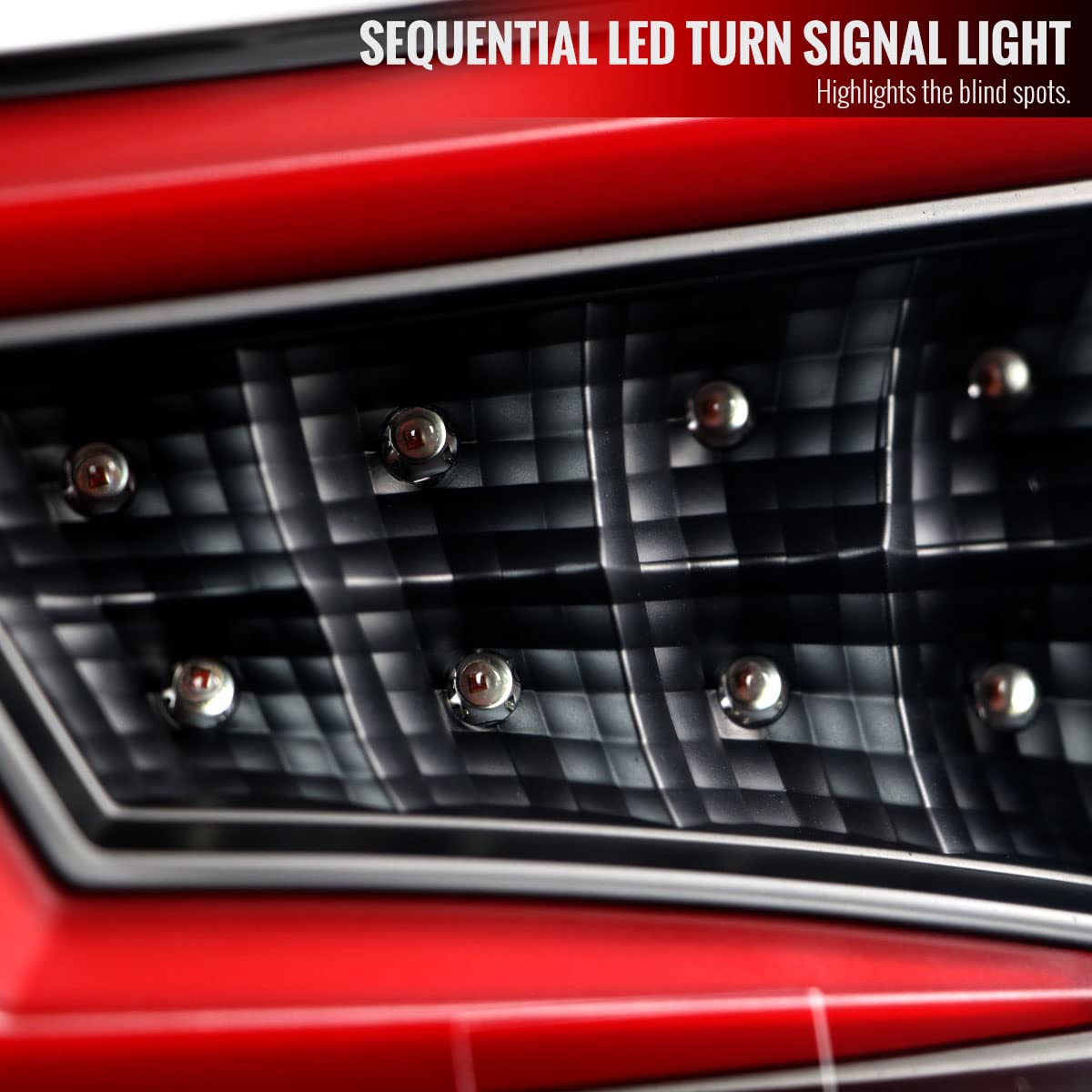 Sequential LED Tail Lights for 2013-2016 Scion FRS & Subaru BRZ - Red Neon Tube Brake Lamps with Turn Signals | Upgrade Your Car's Rear Lighting for Night Driving & Custom Styling