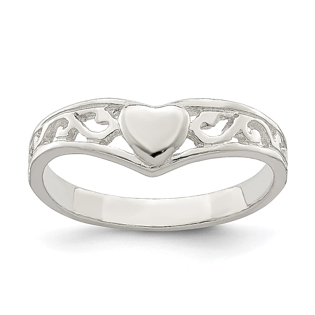 925 Sterling Silver Heart Ring for Women - Elegant Love Jewelry Gift for Her, Perfect for Valentine's Day, Anniversary, Birthday & Romantic Occasions