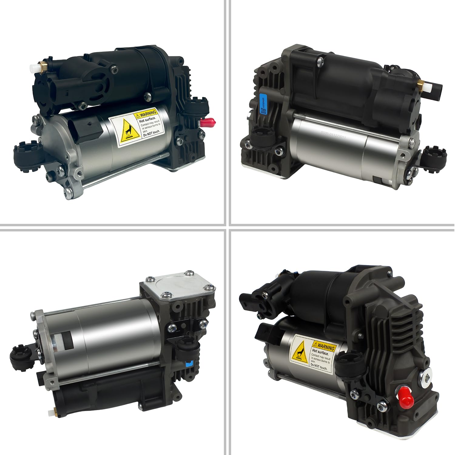 Mercedes Benz W164 X164 Air Suspension Compressor Pump Replacement for 2006-2012 GL320 GL350 GL450 GL550 ML320 ML350 ML450 ML500 ML550 ML63 AMG - Compatible with OEM 1643200004 1643200304 - Perfect for Off-Roading, Towing & Smooth Ride Comfort