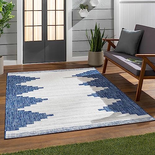 Navy, Off White, Pale Blue / Billinghay