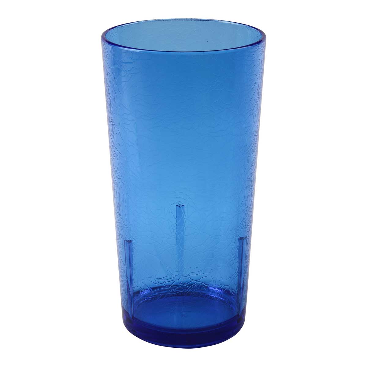 Cambro D24608 Del Mar Tumbler 24 oz (Pack of 12) - Durable Sapphire Blue Plastic Drinkware for Restaurants, Cafes & Catering - BPA-Free Commercial Beverage Cups for Iced Coffee, Smoothies & Cold Drinks