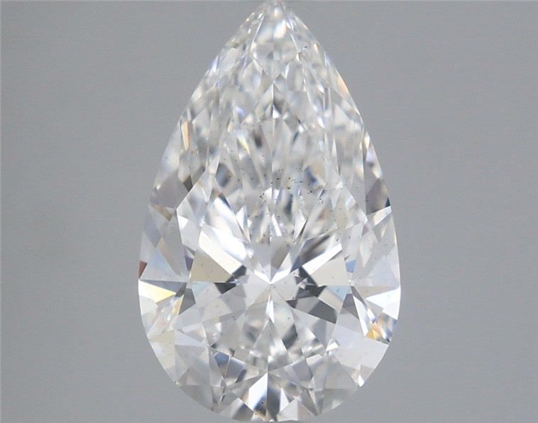 2.1 Carat E Color VS2 Clarity Pear-Shaped Lab-Grown Diamond for Engagement Rings & Fine Jewelry