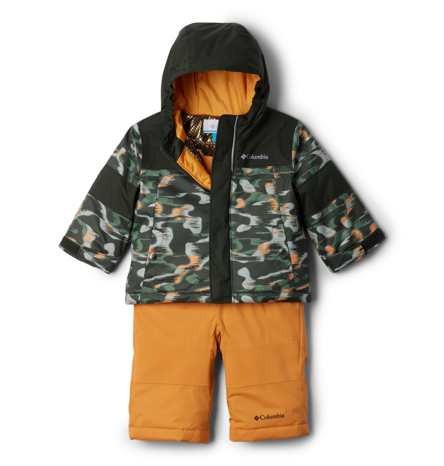 Columbia Unisex Baby Mighty Mogul II Winter Snowsuit Set - Waterproof Insulated Snow Jacket & Bib Pants for Toddlers 12-24 Months - Perfect for Snow Play, Sledding & Outdoor Winter Activities