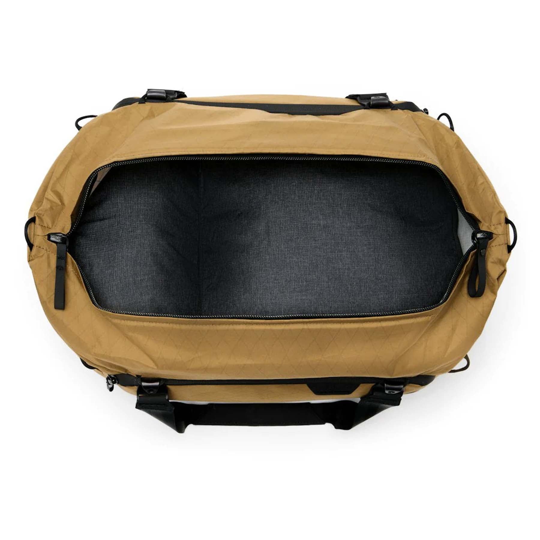 Peak Design Travel Duffel 35L - Waterproof Carry-On Duffel Bag for Travel & Outdoor Adventures - Perfect for Airplane, Camping & Gym Use