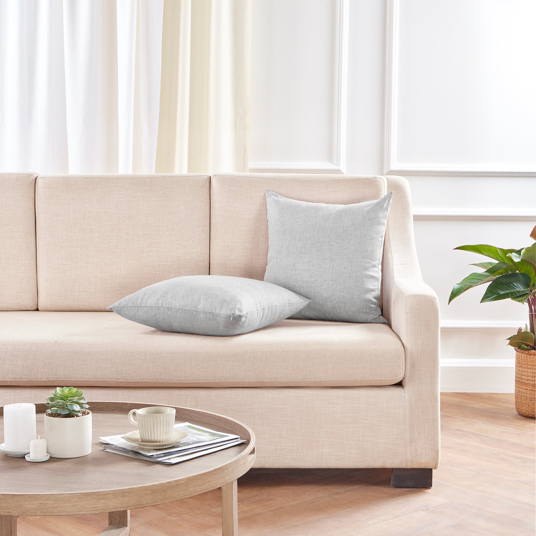 Montauk Pillow Cover - Soft & Stylish Decorative Pillow Case for Couch, Bed, Sofa - Perfect for Home Decor & Living Room Accents
