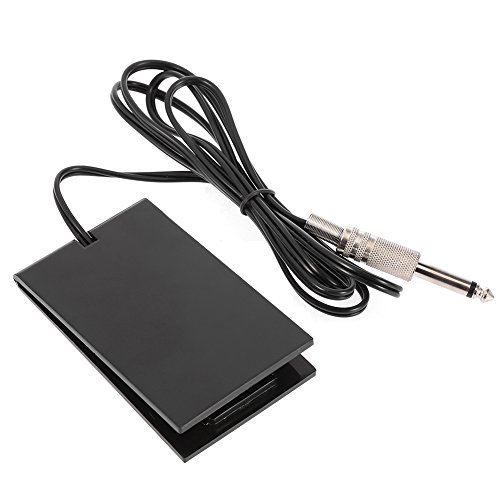 4 Colors Acrylic Tattoo Pedal Foot Switch - Black/Red/Blue/White Options for Tattoo Machine Power Supply - Durable Controller for Professional Tattoo Artists & DIY Tattoo Kits - Perfect for Tattoo Studios & Home Tattooing Sessions